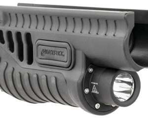 Nightstick SFL11GL Shotgun Forend Light  Black 1200 Lumens White LED Green Laser Mossberg 500/590/590A1/Shockwave