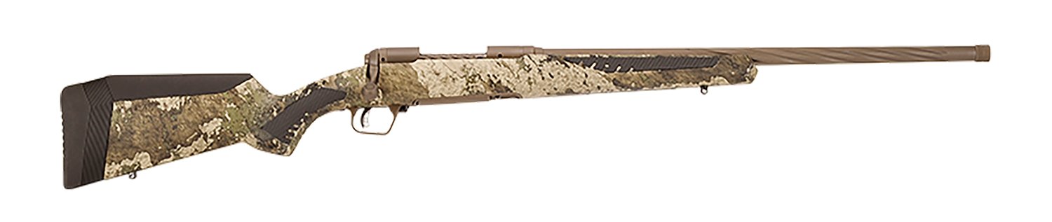 Savage Arms 58007 110 High Country 7mm PRC 2+1 22", Midnight Bronze Cerakote, TrueTimber Strata Fixed AccuStock with AccuFit