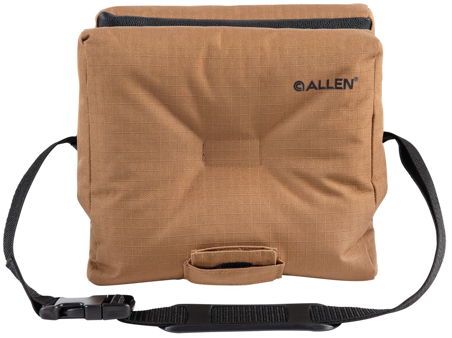 Allen 18420 Bench Shooting Bag Empty Black/Tan 600D Polyester