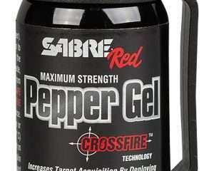 Sabre MK3CFTGBC Crossfire Pepper Gel 18 Bursts Range 18 ft Black