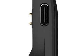 Garmin 0101302304 Charging Clip For Standard Battery Pack  Black Compatible with Alpha T20/Alpha TT25