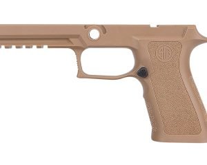 Sig Sauer GRIPMODXF943SMCOY P320 Grip Module X-Series (Small Size Module), 9mm Luger/40 S&W/357 Sig, Coyote Polymer, Fits Full Size Sig P320 (4.70")
