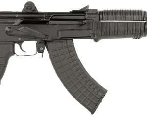 Arsenal SAM7K55 SAM7K 7.62x39mm 30+1 8.50" Black Steel Threaded Barrel, Polymer Handguards, Black Aluminum Forged & Milled Receiver, Mounted 1913 Picatinny Rail, Black Polymer Grips