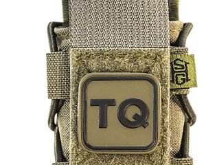 High Speed Gear 11TQ00OD TACO  Tourniquet Pouch, OD Green Nylon with Velcro Closure, Fits MOLLE, Compatible with Most Windlass-Style Tourniquets, Includes TQ Patch