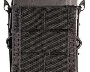High Speed Gear 41TA00BK TACO Duty Single Rifle Mag Pouch, Black Nylon with MOLLE Exterior, Fits MOLLE & 2" Belt