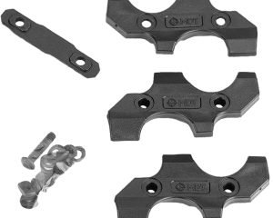 Mdt Sporting Goods Inc 105248BLK M-LOK Spare Round Holder Black Polymer