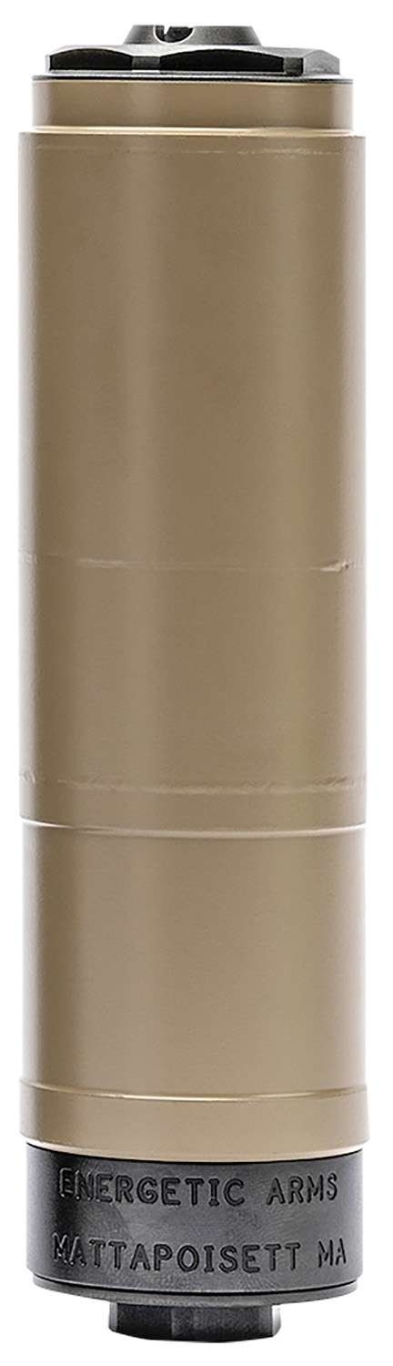 Energetic Armament EA16 Ferox Suppressors 5.56mm 1/2x28 FDE Cerakote