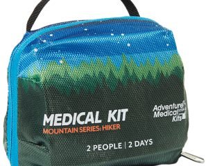 Adventure Medical Kits 01001021 Mountain Hiker Medical Kit First Aid Water Resistant Orange/Blue