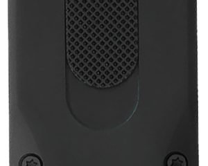 CobraTec Knives CTOTFBOBLK Bottle Opener  Black Aluminum/Stainless Steel