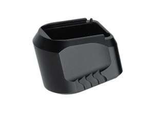 Tyrant CNC TDMPMAGEXFSBLK Magazine Extension 9mm/40 S&W Fits S&W M&P Full-Size Black Aerospace Grade Aluminum