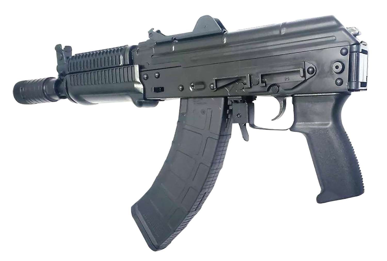 Riley Defense Inc RAK102KRINKWSF Krink 7.62x39mm 30+1 8.50" Black Nitride Threaded Barrel, Black Oxide Receiver, Black Polymer Grip