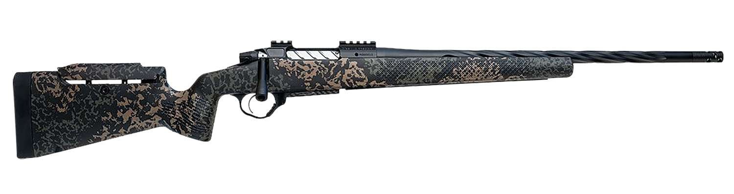 Seekins Precision 0011710285-F Havak PH3 300 Win Mag 26" Black Fluted Threaded Barrel, Black Picatinny Rail Steel Receiver, Adj Cheek Riser Woodland Shadow Synthetic Stock