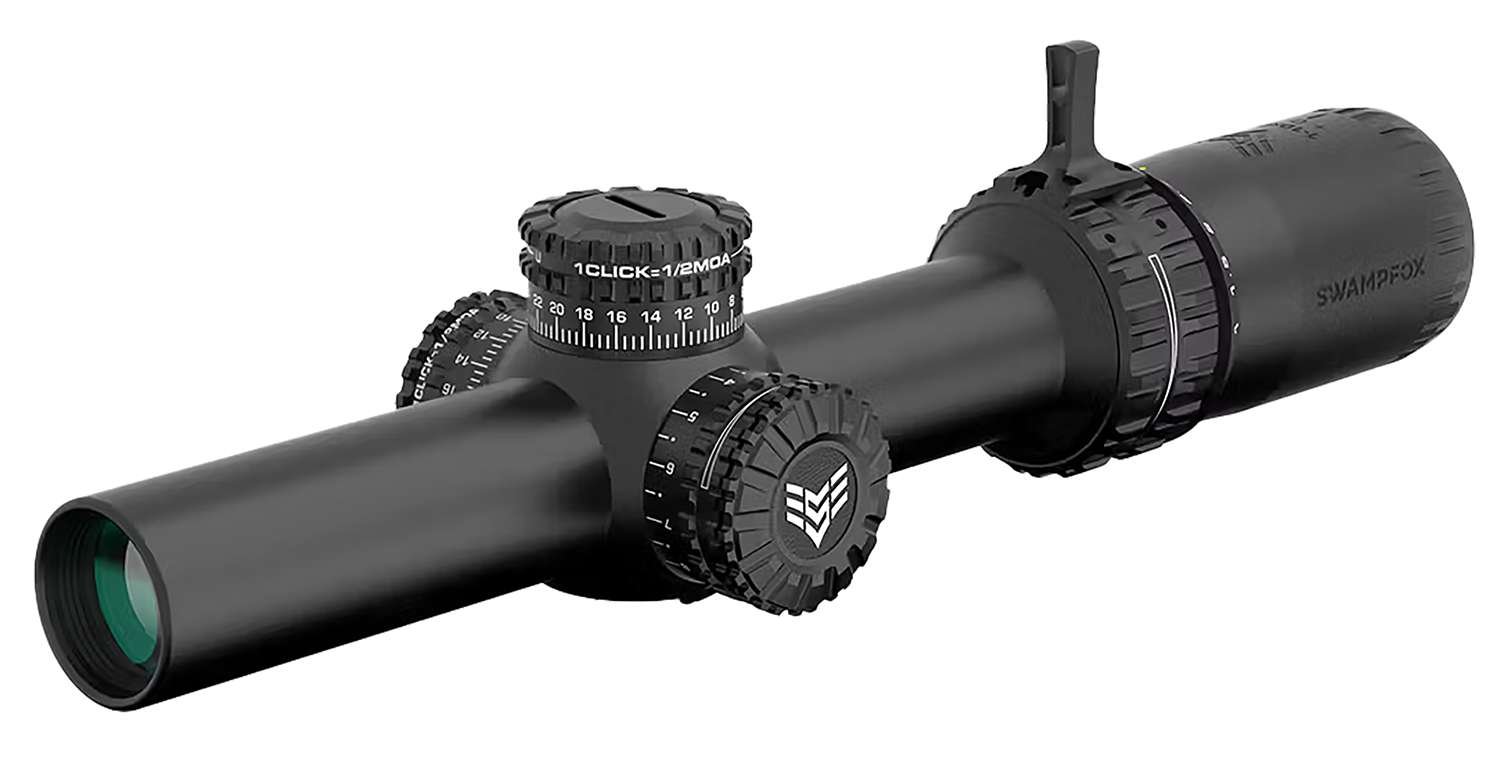 Swampfox Optics ARH11024M Arrowhead Black 1-10x24mm 30mm Tube Guerrilla Dot MOA Red Reticle