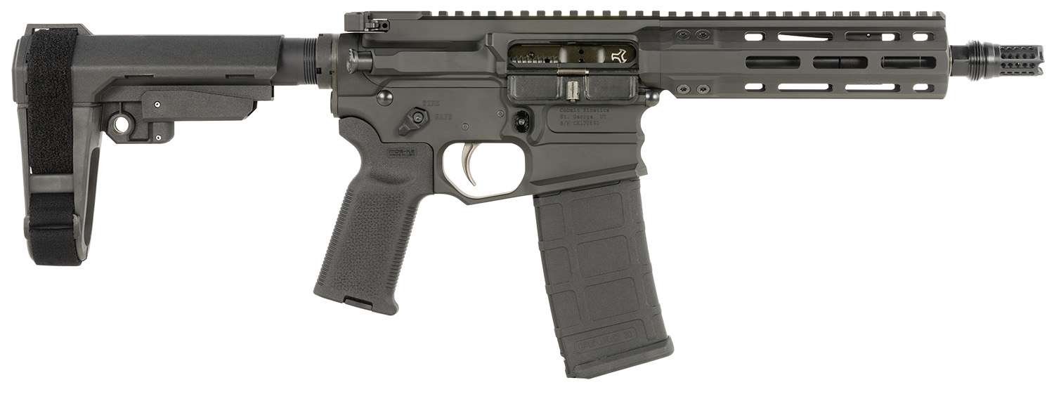 Cobalt Kinetics CKPROLITE30075BLK Pro Lite 300 Blackout 30+1 7.50" Black Melonite Barrel, Black Aluminum Receiver w/Picatinny Rail, Black Polymer SB Tactical SBA3 Brace, Black Polymer Grip