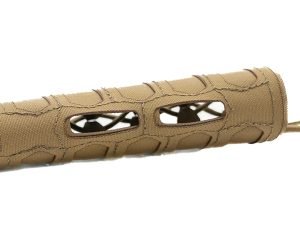 Cole-tac HG202 SD Handguard Wrap W/ Slots Coyote Brown Squadron 6.5" Long