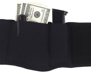 Galco CAS Ankle Safe  Fits Springfield SA-35 13" Hook & Loop Mount Black Neoprene