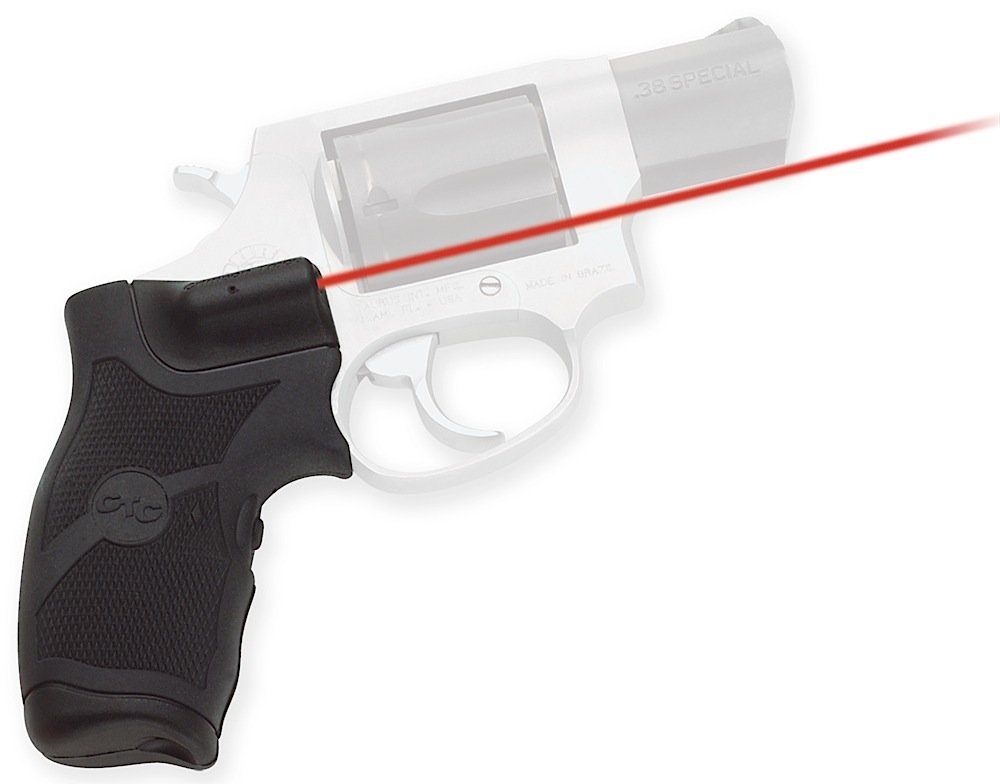 Crimson Trace 011810 Lasergrips Fits Taurus Small Frame, Red Laser Black Polymer