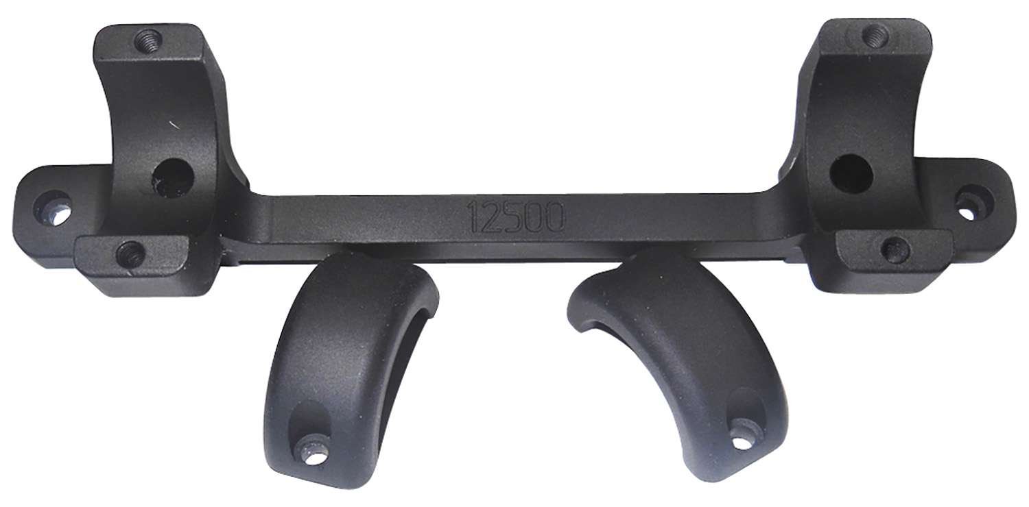 DNZ 18500 Game Reaper Scope Mount/Ring Combo Matte Black 1" Tube Fits Browning A-Bolt/A-Bolt II Long Action Rifle, Medium Rings