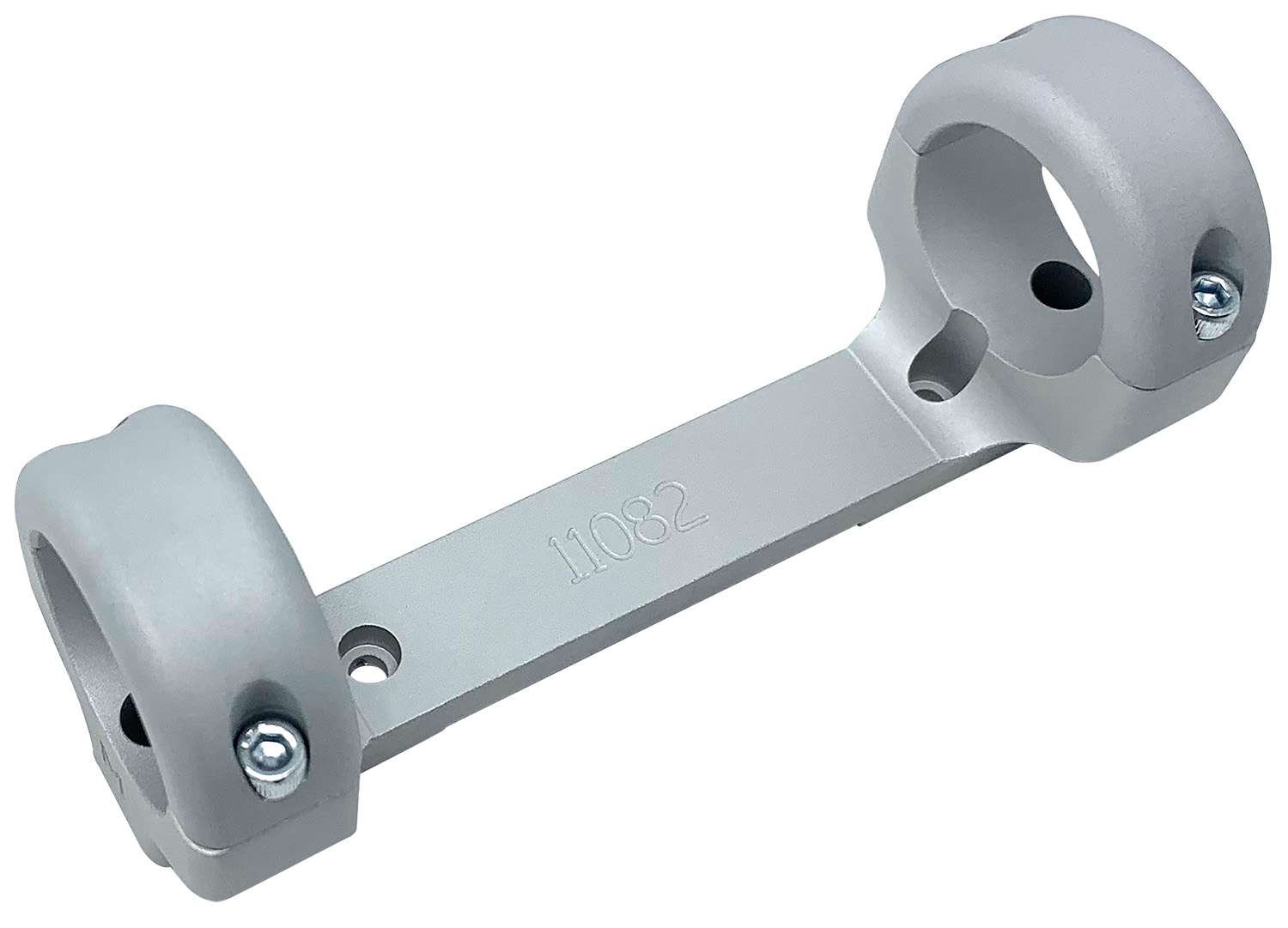 DNZ 11083 Game Reaper-Ruger Scope Mount/Ring Combo Silver 1"