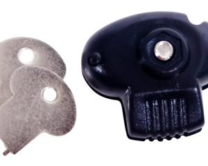DAC TVP095MP GunMaster Trigger Lock Open With Key Black Plastic 25 Per Pkg Firearm Fit- Handgun/Rifle/Shotgun