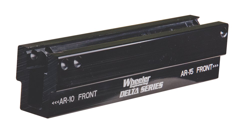 Wheeler 156888 Delta Series Upper Pic Rail Vise Block Black Aluminum Rifle AR-15/AR-10