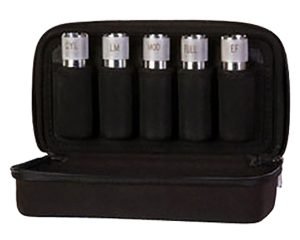 Carlson's Choke Tubes 00400 Choke Tube Case Protective Case Black Holds 5 Chokes Nylon Textured