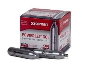 Crosman Powerlet 12g CO2 Cartridges 25/ct