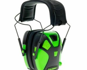 Caldwell E-Max Youth Pro Earmuffs - Neon Green 23db NRR