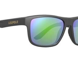 Leupold 179099 Performance Wear Katmai Emerald Mirror Lens Polycarbonate Matte Black Frame