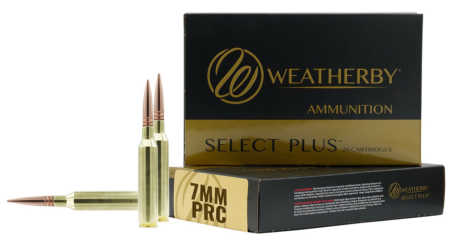 Weatherby R7PRC175EH Select Plus 7mmPRC 175gr 20 Per Box/10 Case