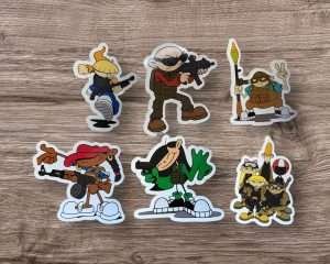 Kids Accross the Hall - Sticker Pack