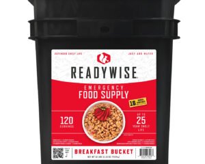 Wise Foods RW10121 Emergency Supplies Breakfast Bucket 120 Servings