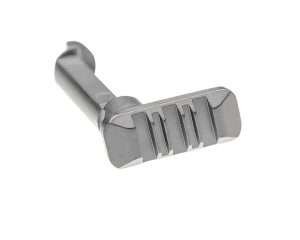 Tyrant CNC TDHCATTDLGREY  Takedown Lever Grey Steel Springfield Hellcat Pro