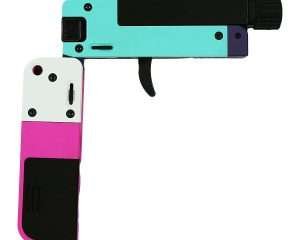 LifeCard Handgun .22 LR Single Shot 2.5" Threaded Barrel Confetti