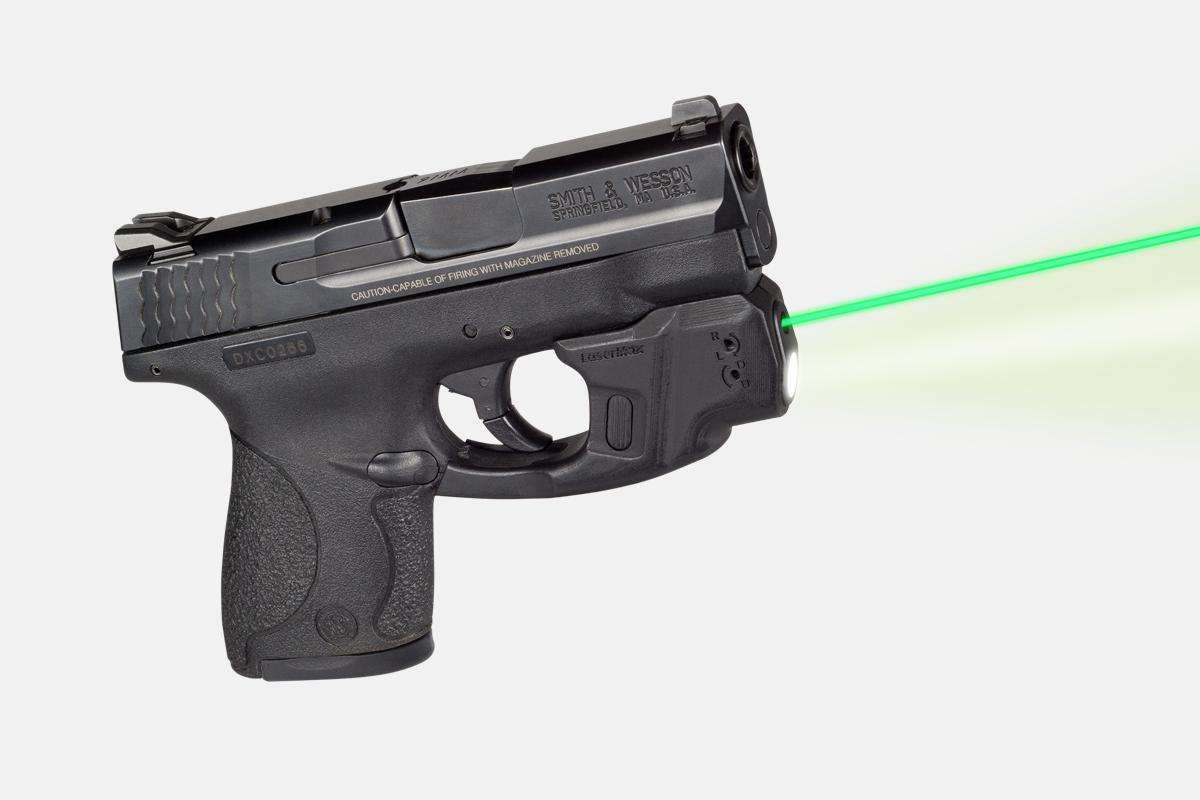 LaserMax Centerfire Laser w/GripSense - Green S&W Shield 9mm .40 cal