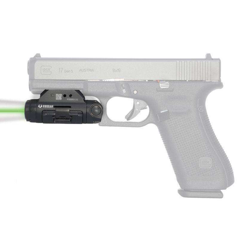 Viridian X5L Gen 3 Universal Green Laser Tactical Light & HD Camera INSTANT-ON Recharge Battery