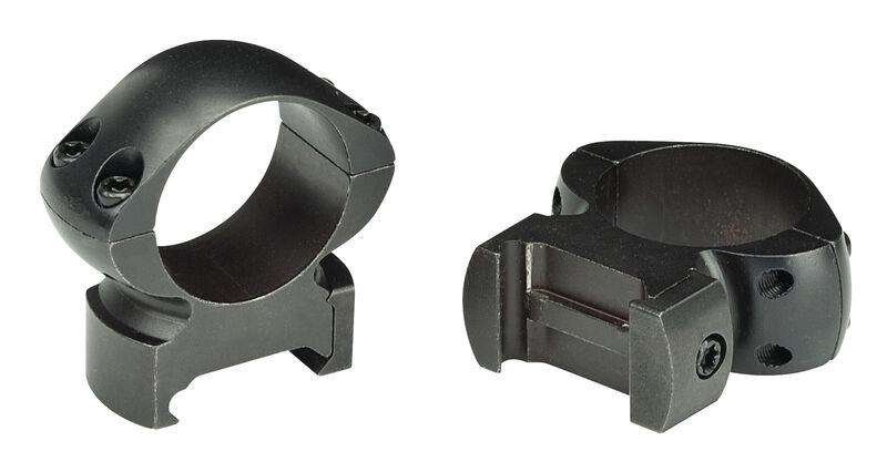 Weaver Grand Slam Steel Top Mount Scope Rings 1" Medium Black
