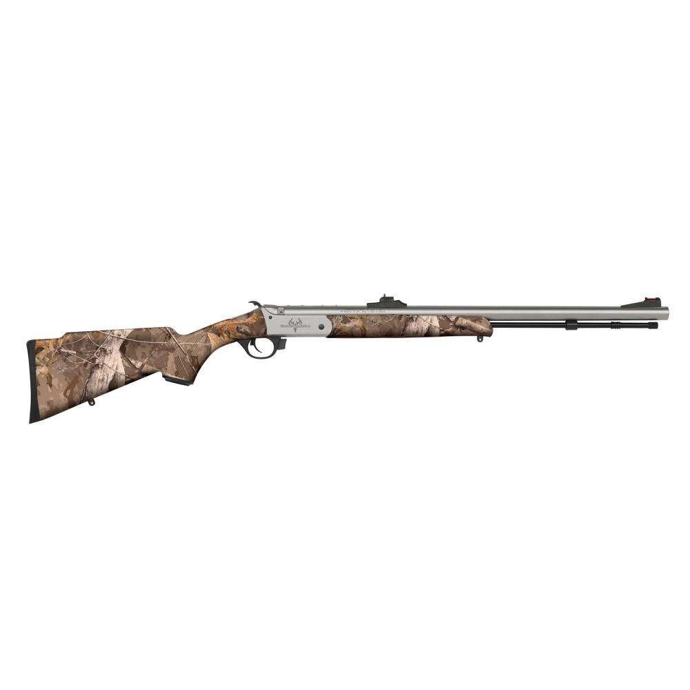 Traditions Buckstalker XT Muzzleloader Rifle .50 Cal Single Shot 24" Barrel Next Camo Wyld with Open Sights