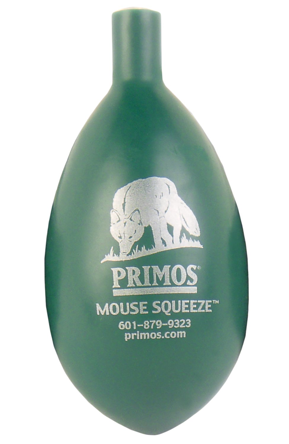 Primos 304 Mouse Squeeze Mouse/Rodent Sounds Attracts Predators Green Rubber