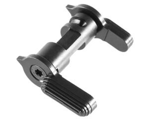 Patriot Ordnance Factory 01461 Safety Selector 50/90 Degree Black Hardcoat Anodized AR-Platform Ambidextrous