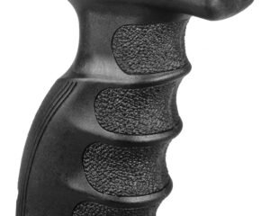 FAB Defense FXAG44SB AG-44S Quick Release Ergonomic Foregrip Compatible w/1913 Mil-STD Picatinny Rail Black Reinforced Polymer
