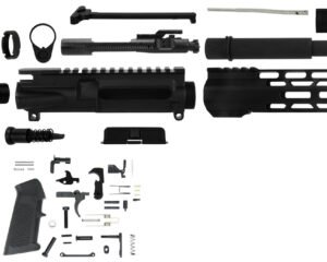 TacFire SSPK300LPK10 AR Build Kit Pistol Sports South Exclusive 300 Blackout AR Pistol Platform Black Parkerized Steel 5/8"x24