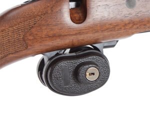 Allen 15415 Trigger Lock  Open With Key Black Steel Firearm Fit- Handgun/Rifle/Shotgun