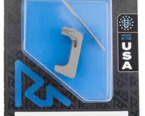Rival Arms RA72S001D Magazine Release  Extended Dark Gray Aluminum for Sig P320