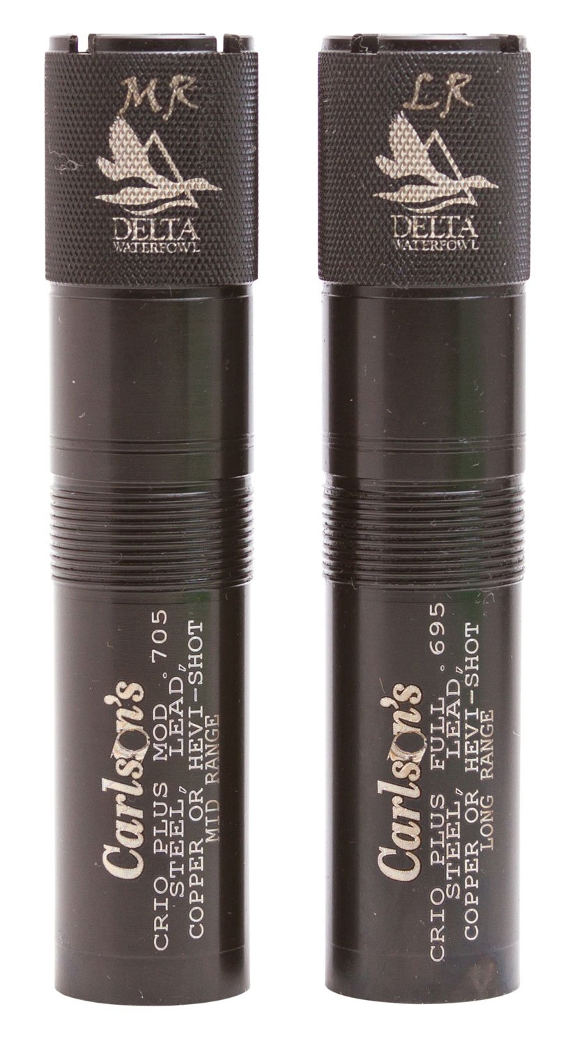 Carlson's Choke Tubes 07570 Delta Waterfowl Benelli Crio Plus 12 Gauge Mid/Long Range Knurled 17-4 Stainless Steel