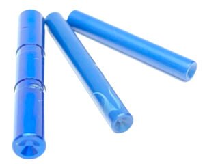 Cross Armory CRG5PSBL 3 Pin Set Dimpled Compatible w/Glock 17/19/26/34 Gen5 Blue Steel