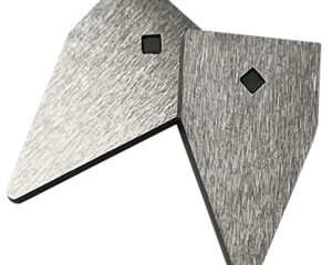 AccuSharp 003 Replacement Sharpening Blades Tungsten Carbide Blade Gray 2 Blades