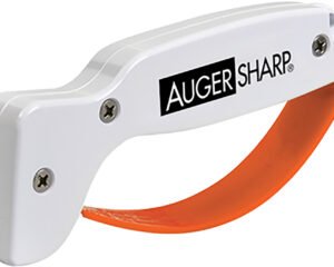 AccuSharp 007C AugerSharp Sharpener Diamond Tungsten Carbide Sharpener White/Orange