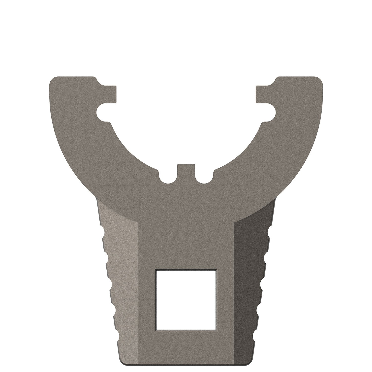 Real Avid AVMFTCNW Master -Fit Thin Castle Nut Wrench Titanium/Stainless Steel for AR-Platform