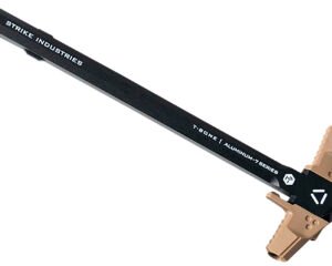 Strike Industries ARTBCH223BKFDE T-Bone Charging Handle .223/5.56x45mm Nato Flat Dark Earth Polymer Handles Aluminum Shaft for AR-15